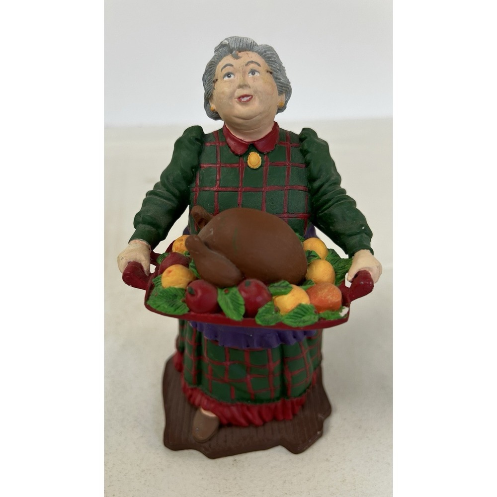 Department 56 ~ All Through the House ~ AUNT MARTHA WITH TURKEY